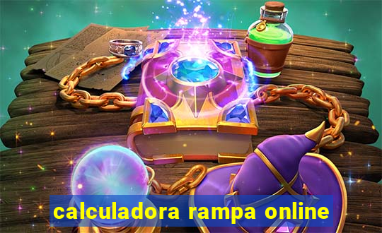 calculadora rampa online